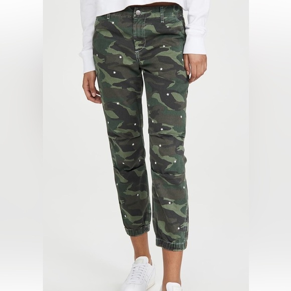 Sundry Pants - Sundry Camo Zip Joggers